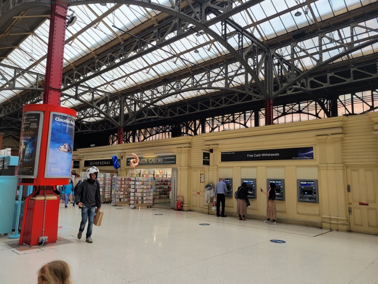 A photo of Marylebone Station