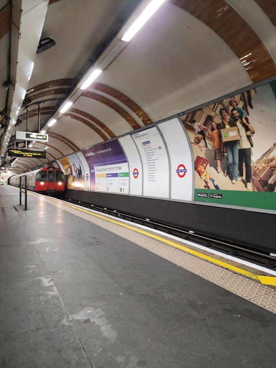 A photo of Covent Garden Station