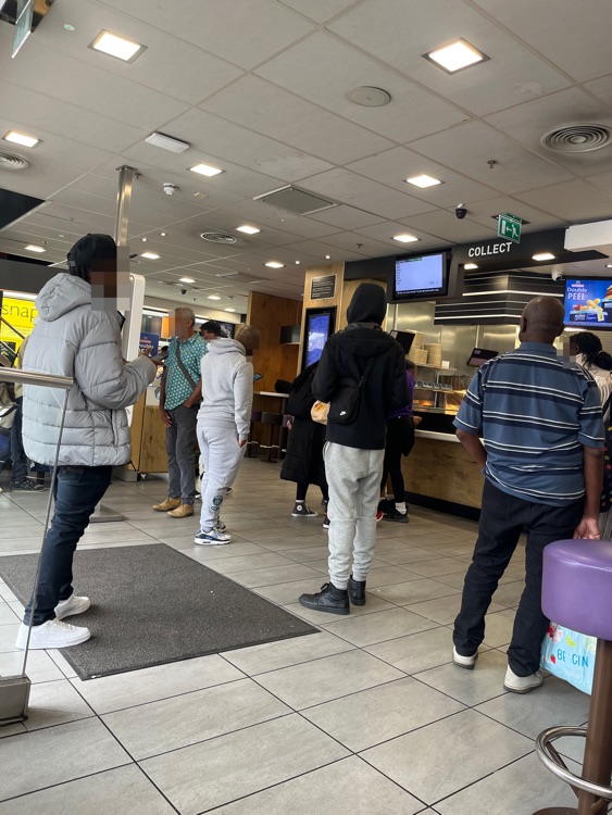 A photo of McDonald's