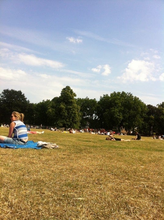 A photo of Clapham Common West Side