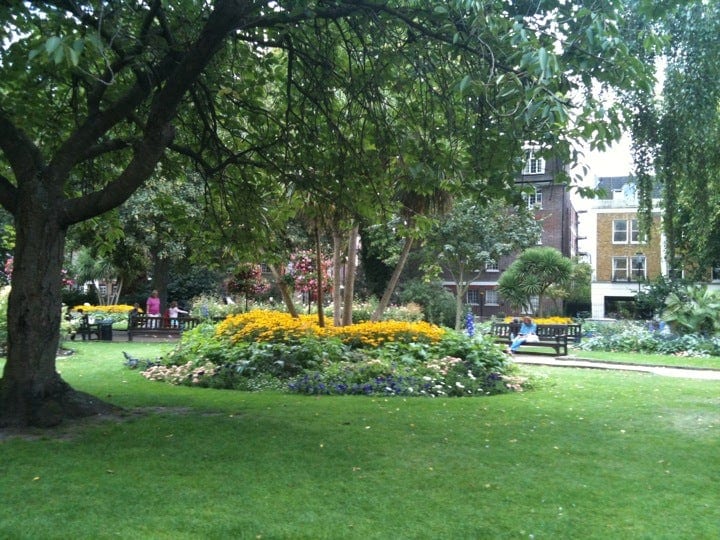 A photo of St Luke's Gardens