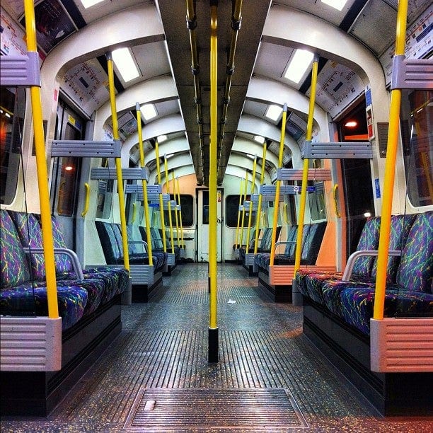A photo of Barbican Station