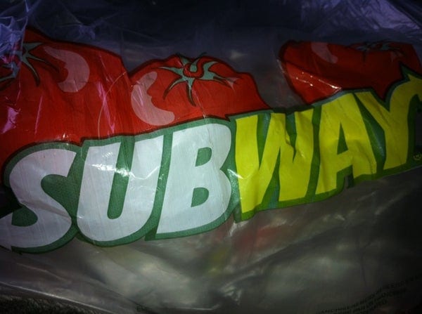 A photo of Subway