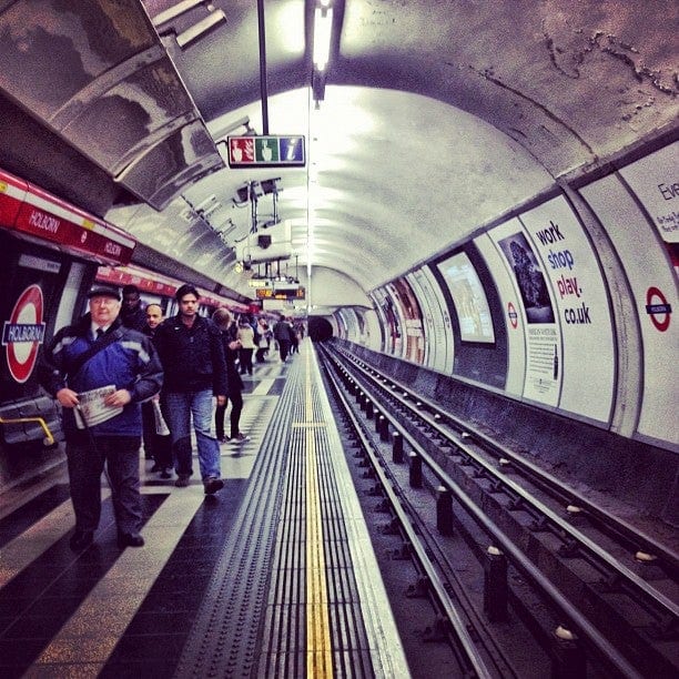 A photo of Holborn Station