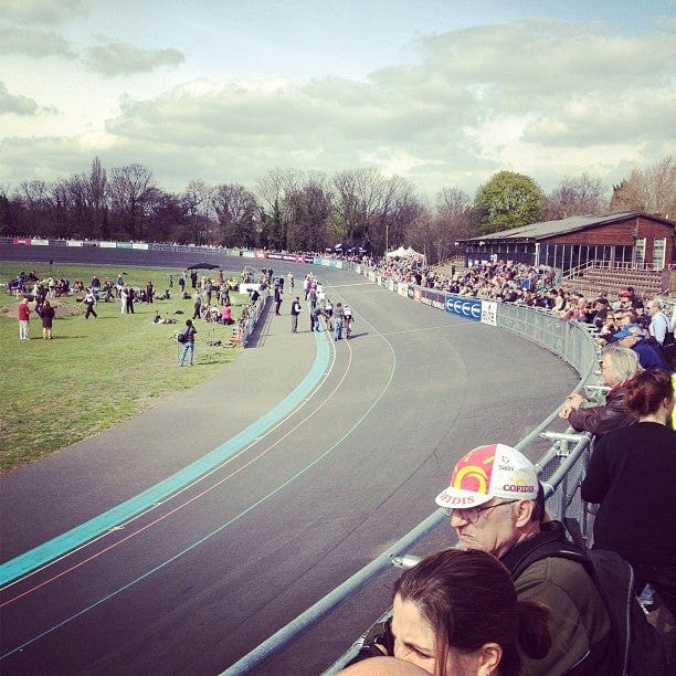 A photo of Herne Hill Velodrome