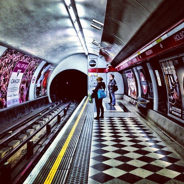 A photo of Holborn Station