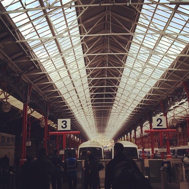A photo of Marylebone Station