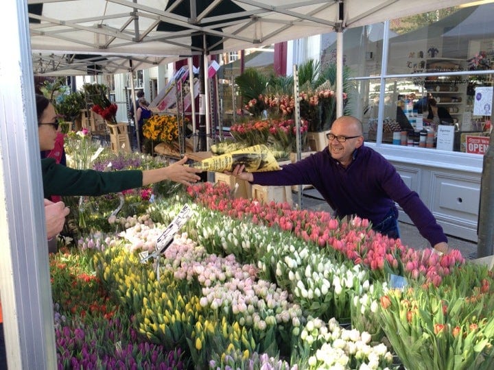 A photo of Columbia Road Shops & Flower Market
