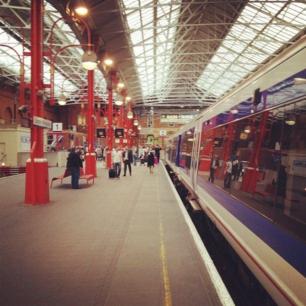 A photo of Marylebone Station