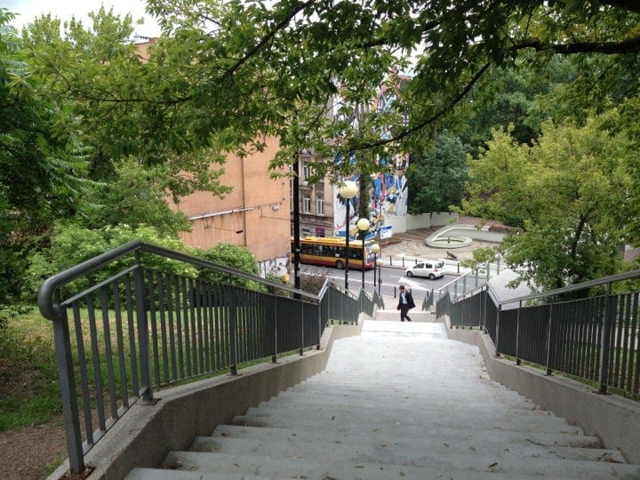 A photo of Skwer Bohdana Wodiczko