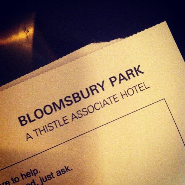 A photo of Thistle London Bloomsbury Park