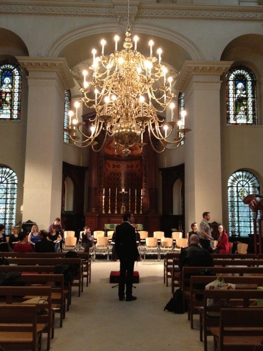 A photo of St George’s Church