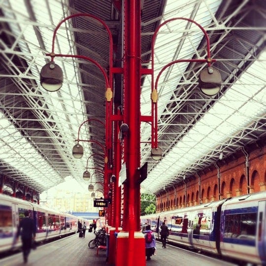 A photo of Marylebone Station