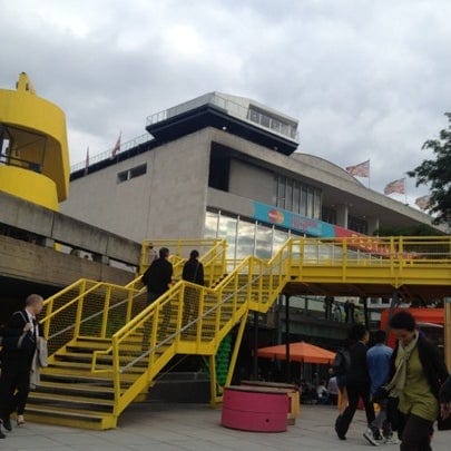 A photo of Queen Elizabeth Hall