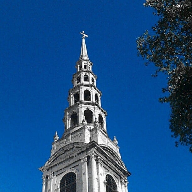 A photo of St Bride's Church