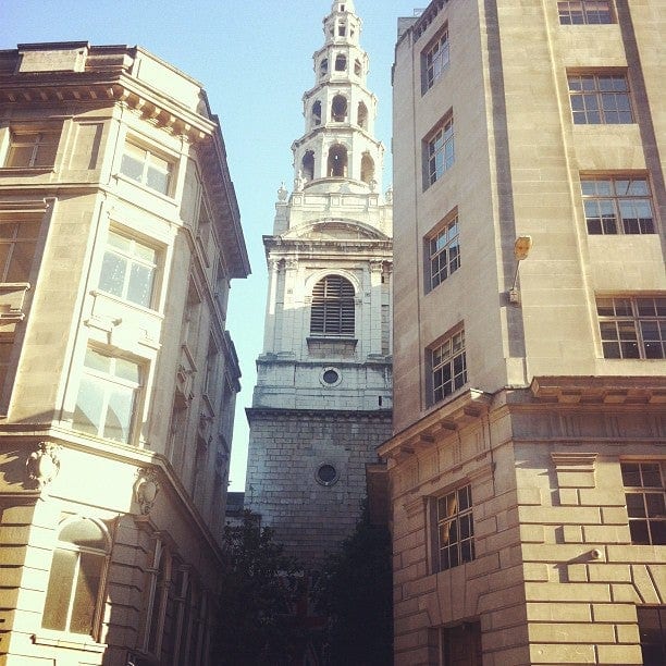 A photo of St Bride's Church