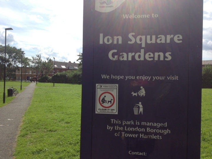 A photo of Ion Square Gardens