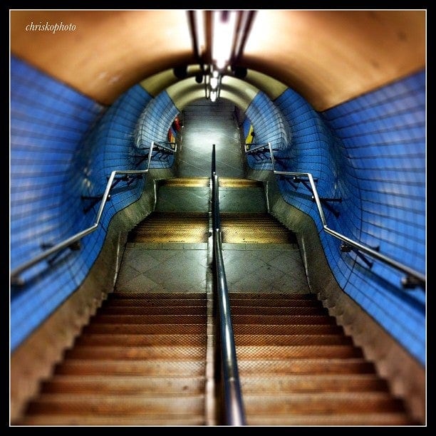 A photo of Embankment Station