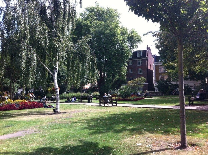 A photo of St Luke's Gardens