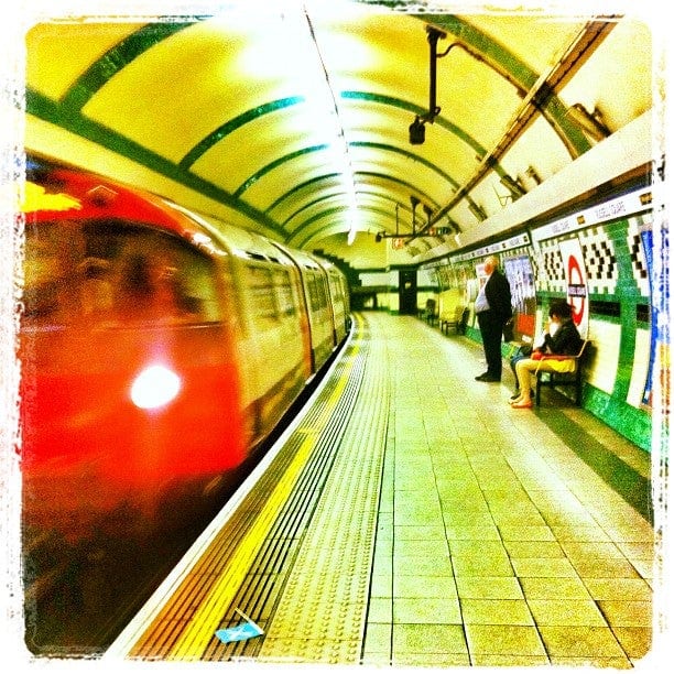 A photo of Russell Square Station