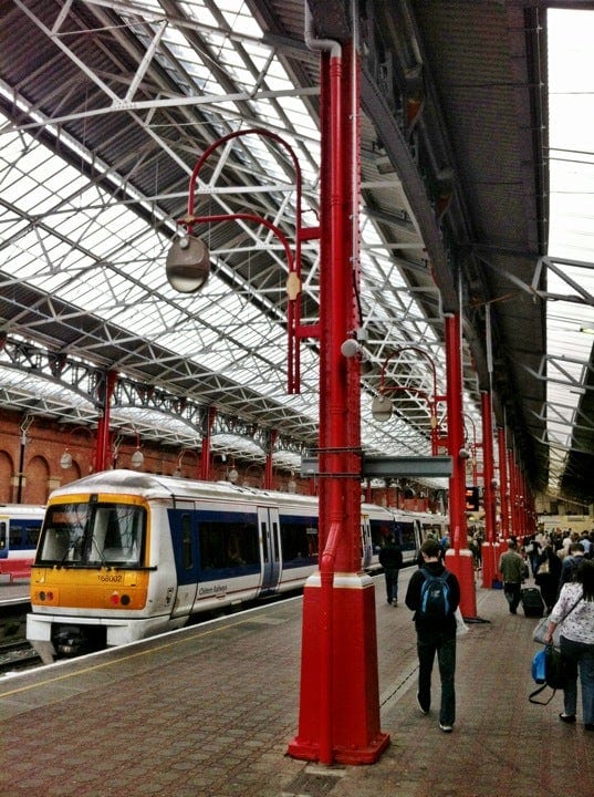 A photo of Marylebone Station