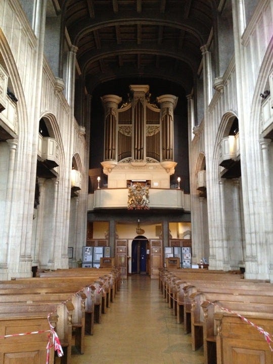 A photo of All Hallows by the Tower
