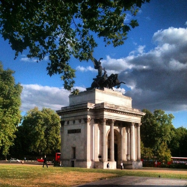 A photo of Hyde Park Corner Station