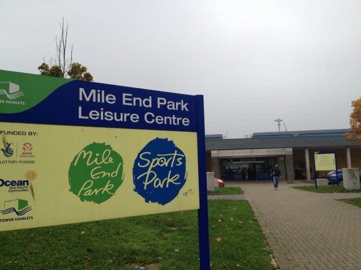 A photo of Mile End Park Leisure Centre and Stadium