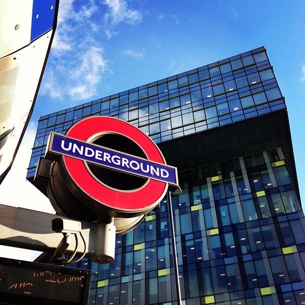 A photo of Southwark Station