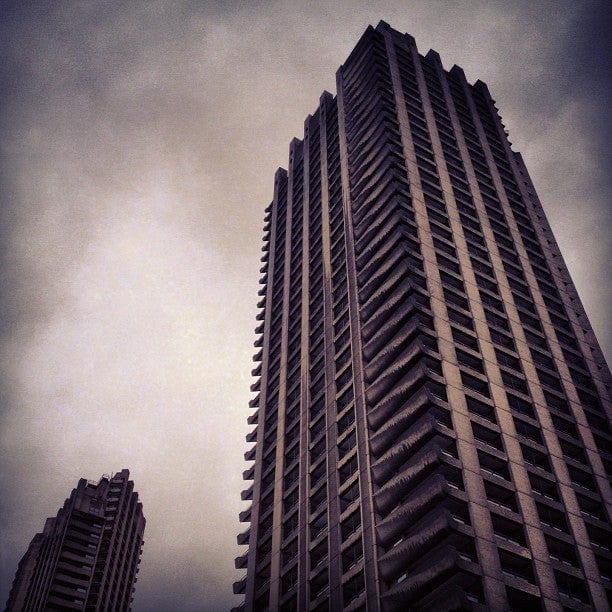 A photo of Barbican Station