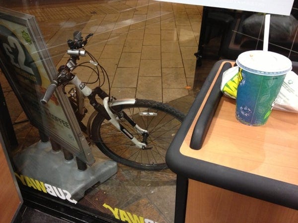A photo of Subway