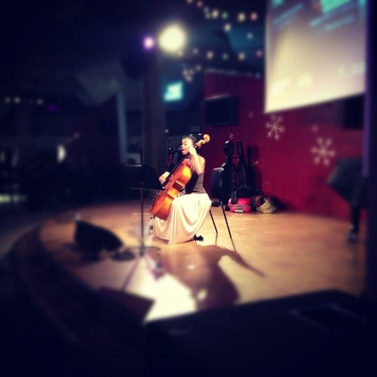 A photo of Queen Elizabeth Hall