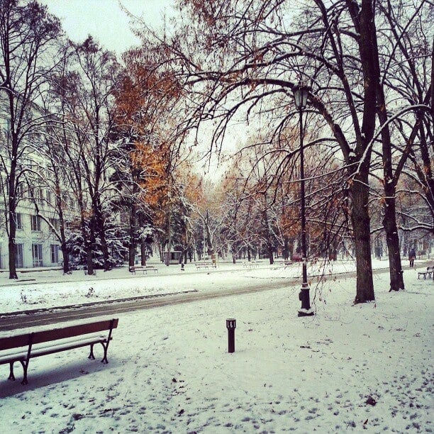 A photo of Park Marszałka Edwarda Rydza-Śmigłego
