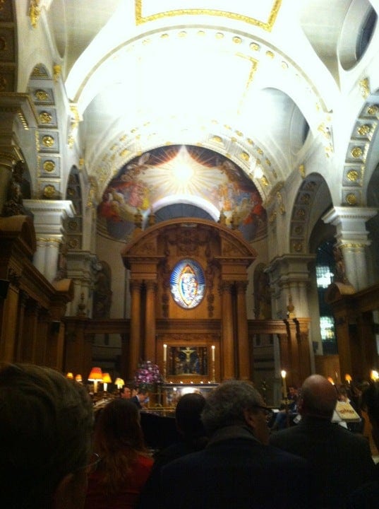 A photo of St Bride's Church