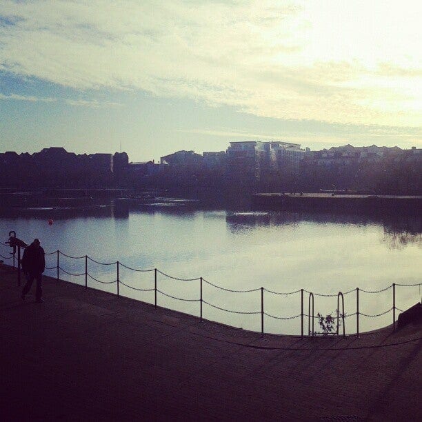 A photo of Shadwell Basin