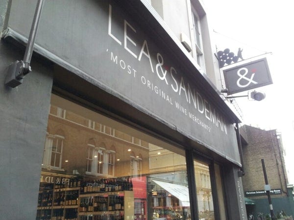 A photo of Lea & Sandeman Wine Merchants - Chelsea