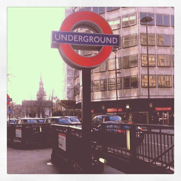 A photo of St. Paul's Station