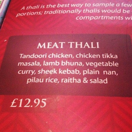 A photo of Dulwich Tandoori