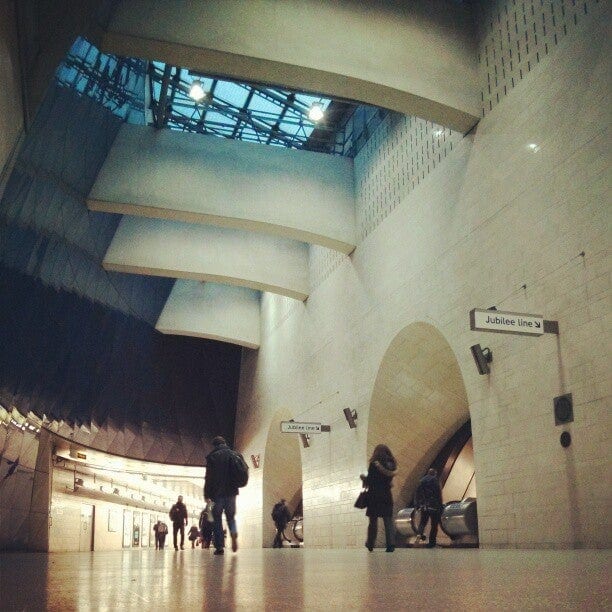 A photo of Southwark Station