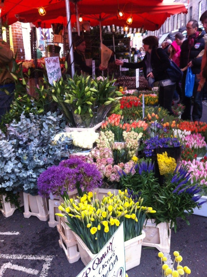 A photo of Columbia Road Shops & Flower Market