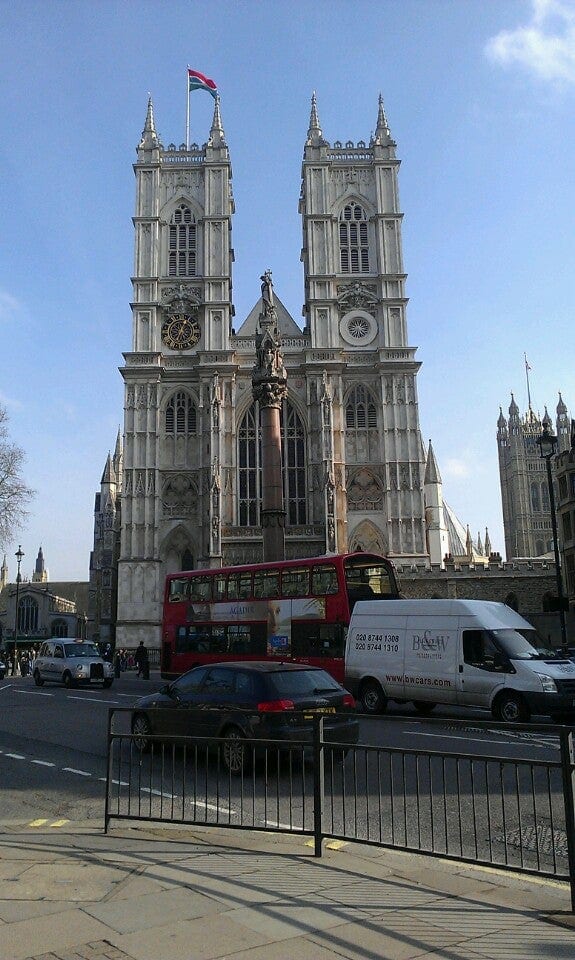 A photo of Westminster Abbey