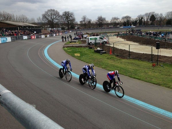 A photo of Herne Hill Velodrome