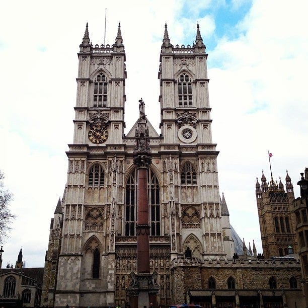 Une photo de Westminster Abbey