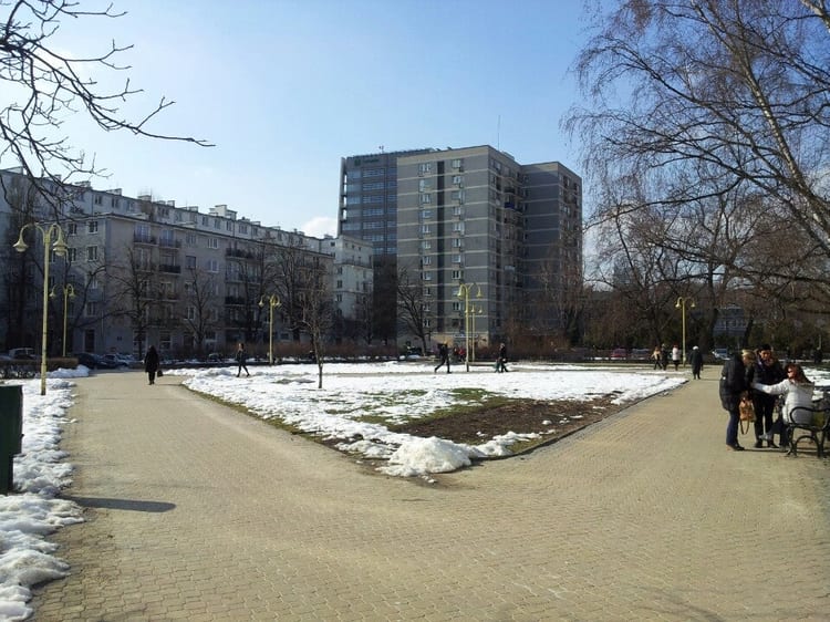 A photo of Plac Dąbrowskiego