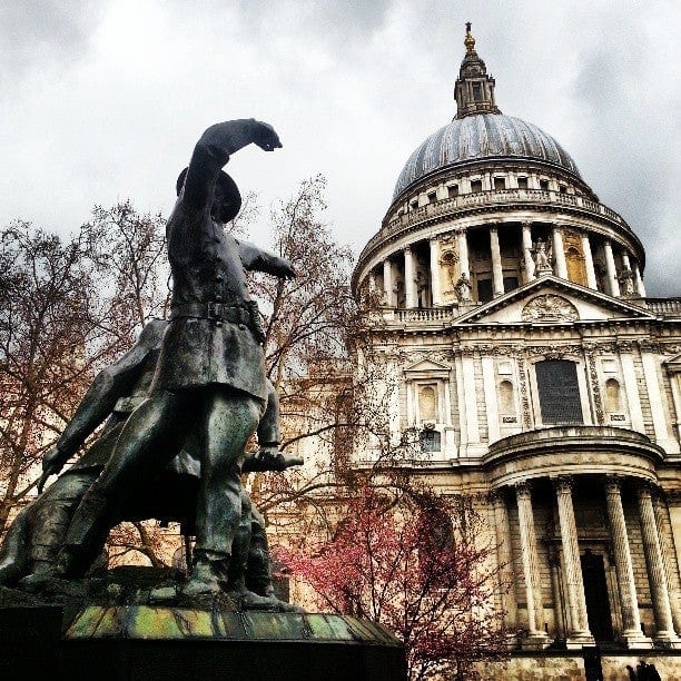 A photo of St Paul's Cathedral
