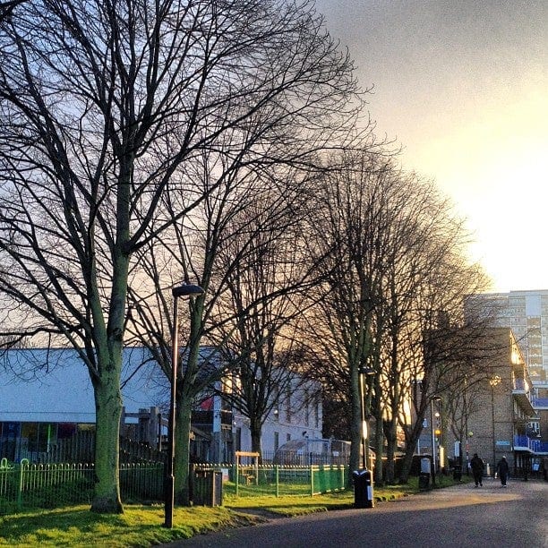 A photo of Haggerston Park
