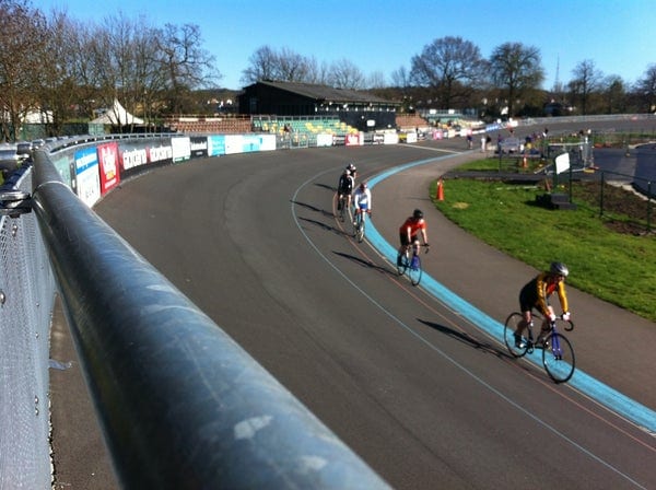A photo of Herne Hill Velodrome