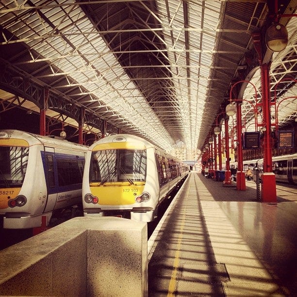 A photo of Marylebone Station