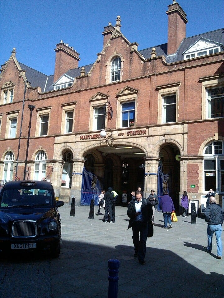 A photo of Marylebone Station