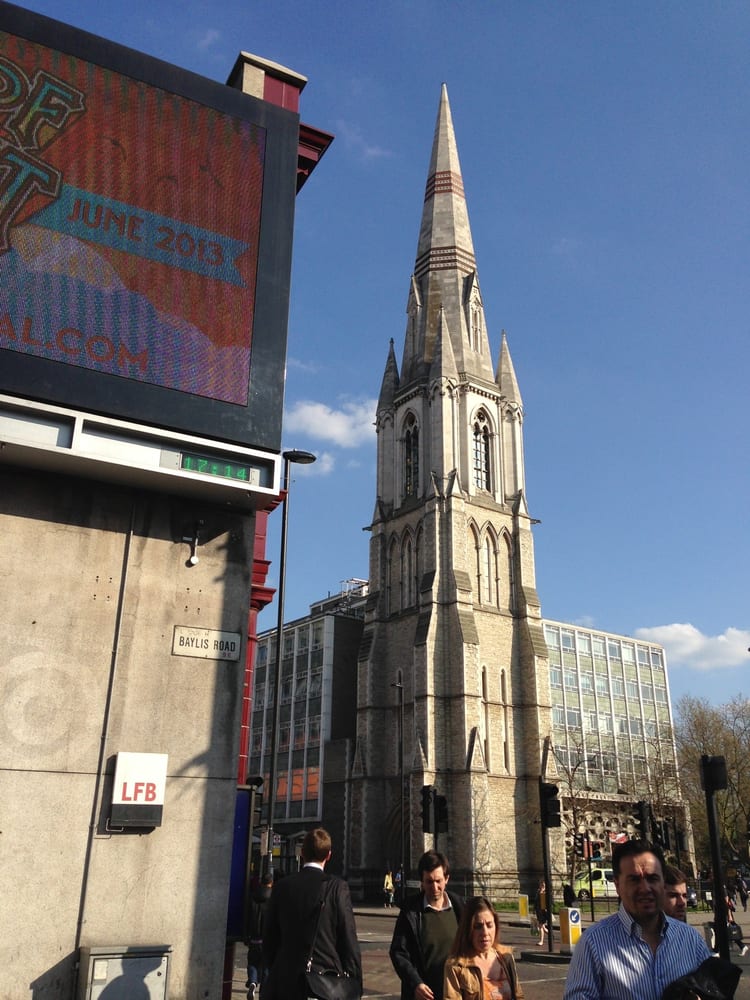 A photo of Lambeth North Station
